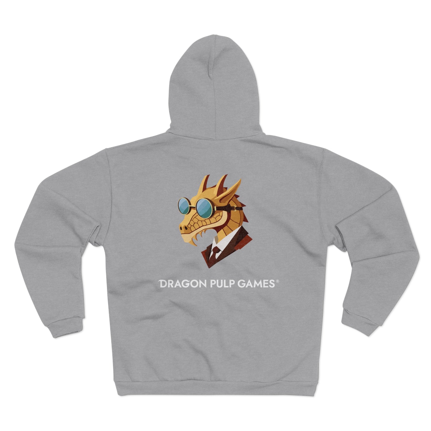 Hoodie mit Reißverschluss "Dragon Pulp Games"