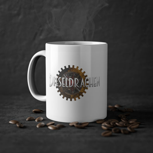 Tasse "Dieseldrachen" (weiß)