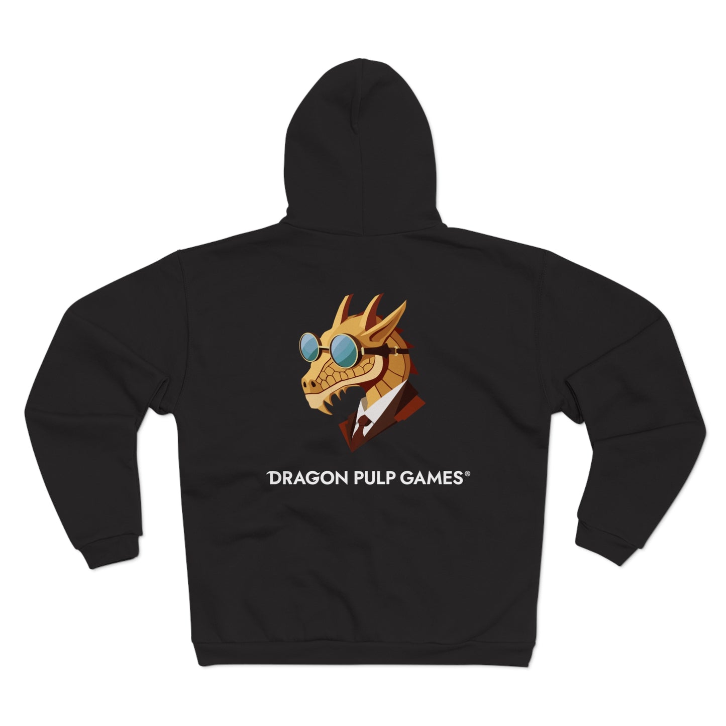 Hoodie mit Reißverschluss "Dragon Pulp Games"