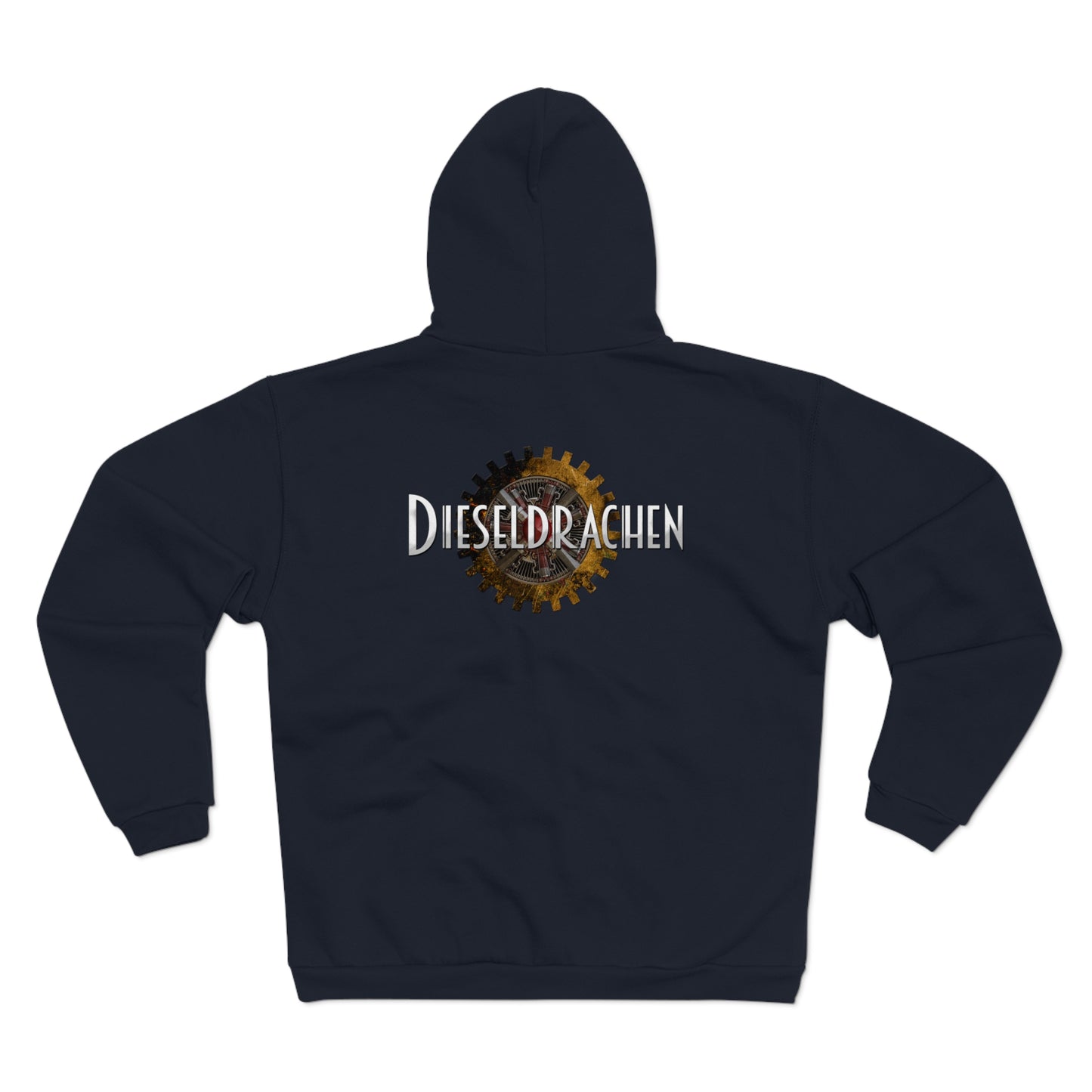 Hoodie mit Reißverschluss "Dieseldrachen"