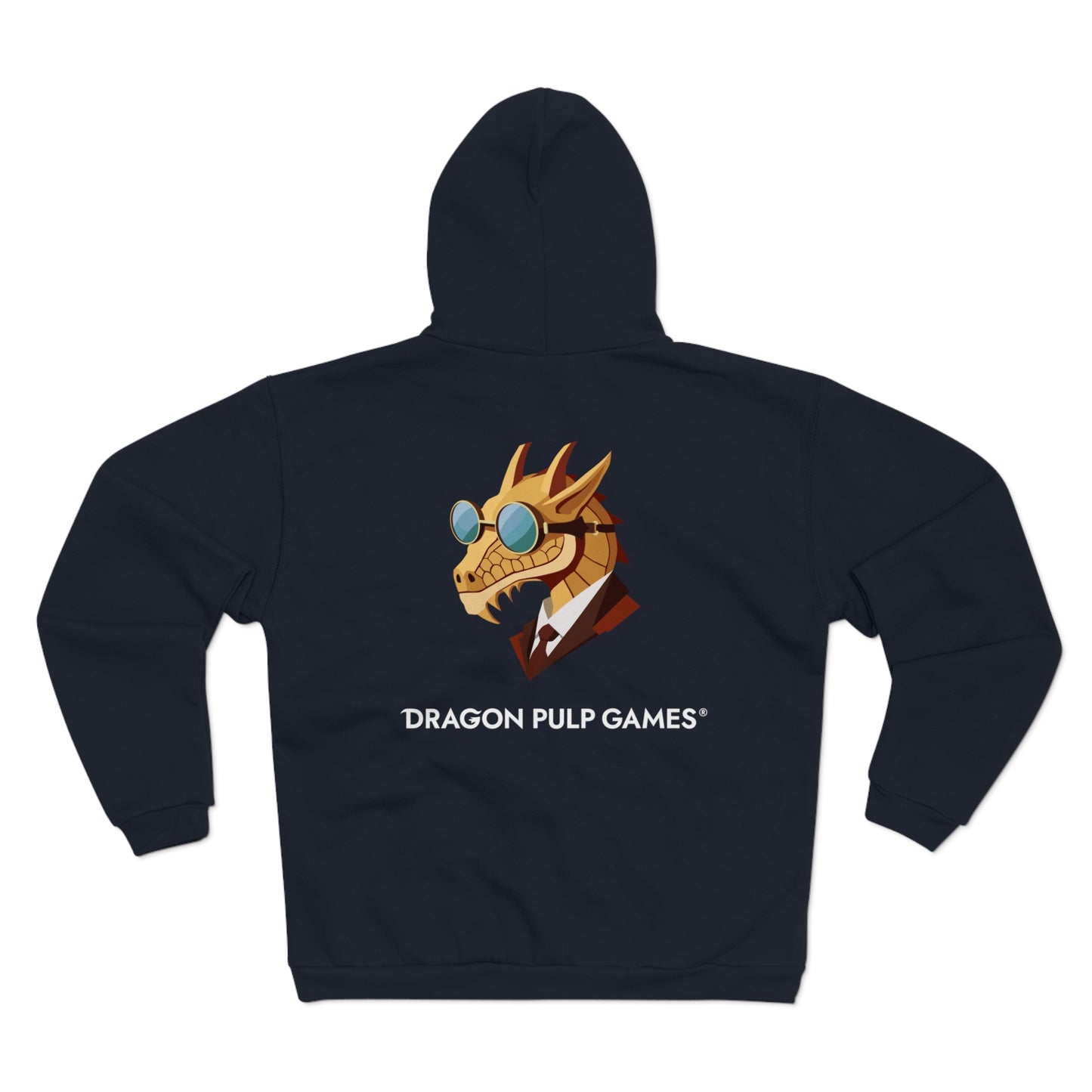 Hoodie mit Reißverschluss "Dragon Pulp Games"