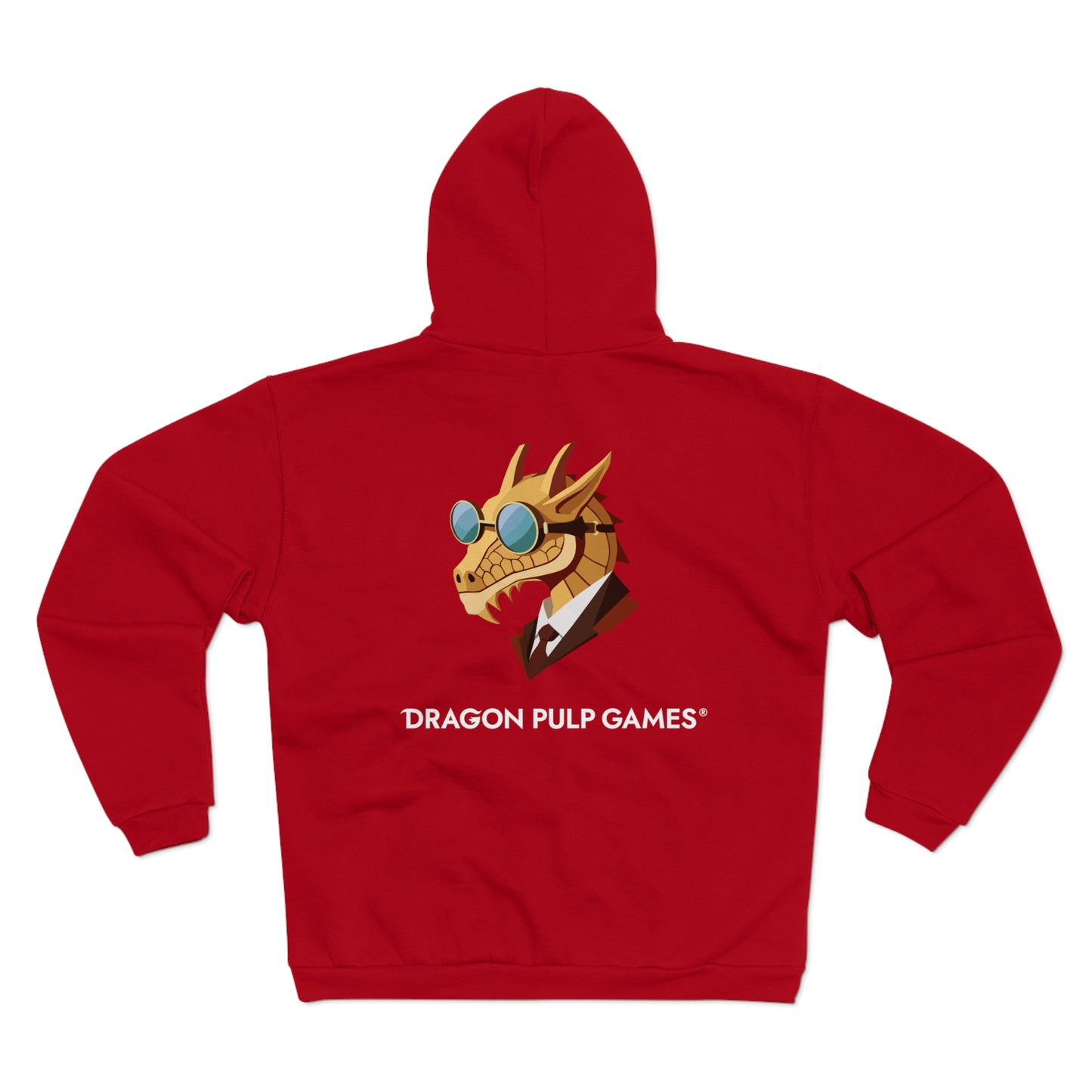 Hoodie mit Reißverschluss "Dragon Pulp Games"