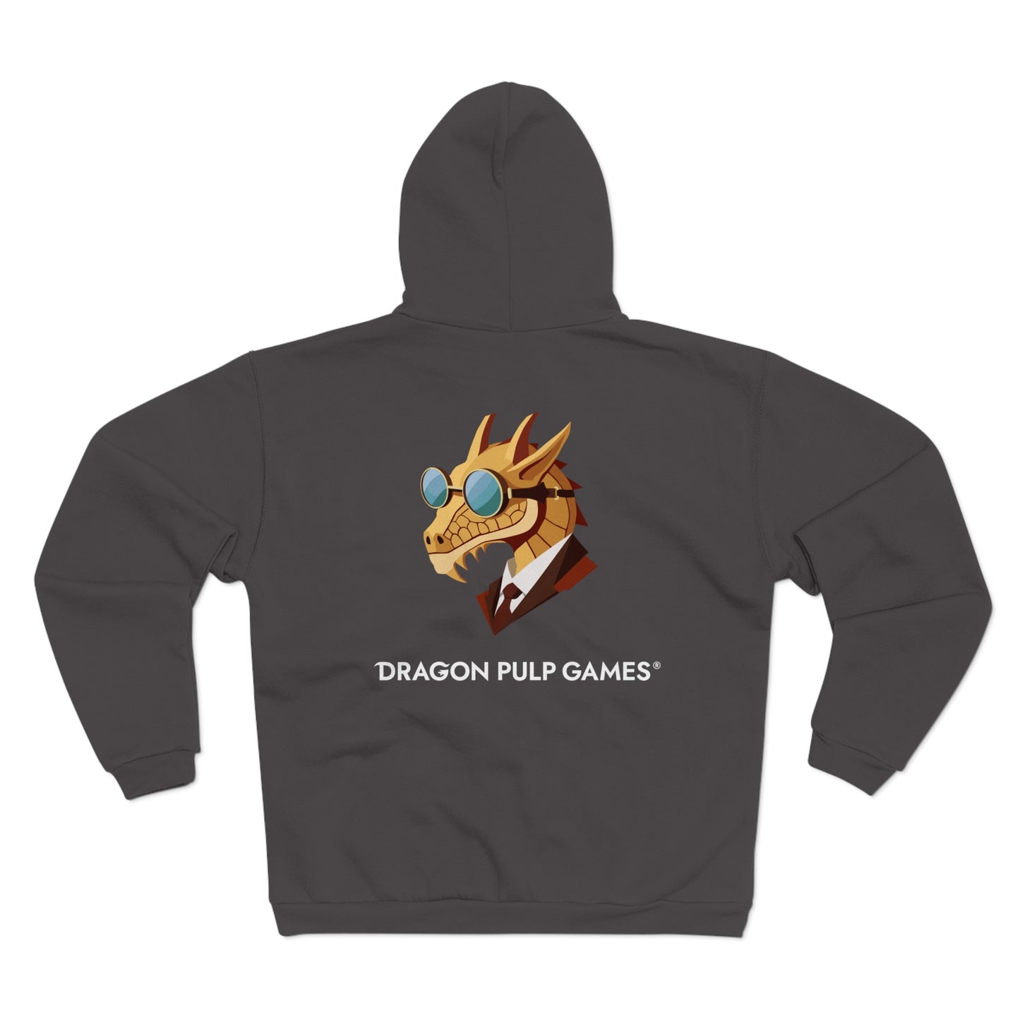 Hoodie mit Reißverschluss "Dragon Pulp Games"