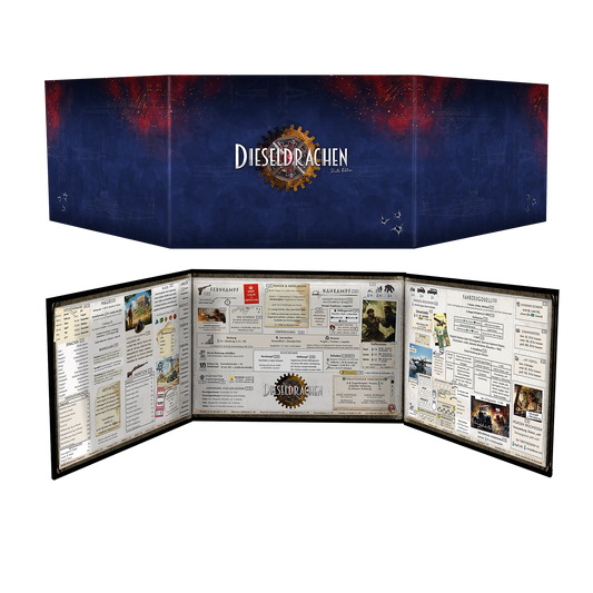 Dieseldrachen Spielleiterschirm